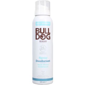 Bulldog Deodorant Spray 125ml - Fresh Mint & Cedarwood