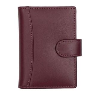 Leather Credit Card Holder RFID Protected