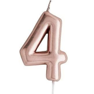 Cake Candle No. 4 - Rose Gold (6cm)
