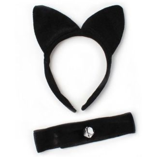 Wholesale Cat Aliceband & Collar Set