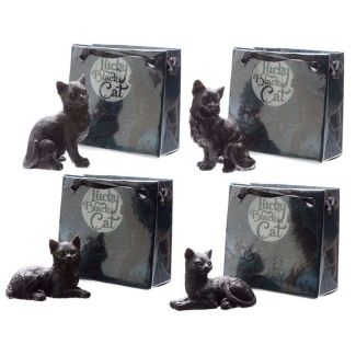 Wholesale Lucky Black Cat in Mini Gift Bag
