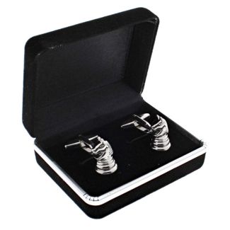 Wholesale Gents Silver Cufflinks - Chess Piece 