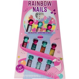Chit Chat Nail Collection Kids Gift Set - Rainbow Nails