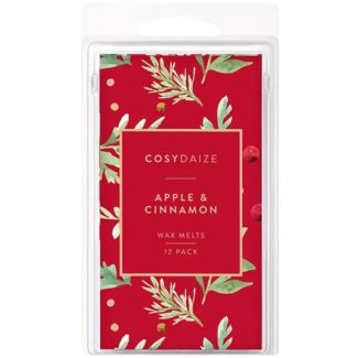 Christmas Apple & Cinnamon Wax Melts - Pack of 12