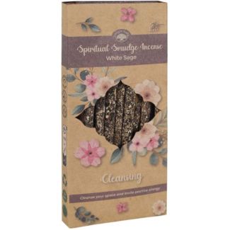 Cleansing Spiritual Smudge Incense Sticks - White Sage - 8 Sticks