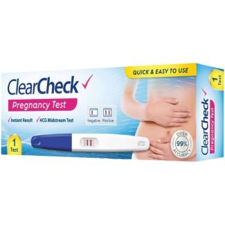 Clear Check HCG Pregnancy Testing Kit