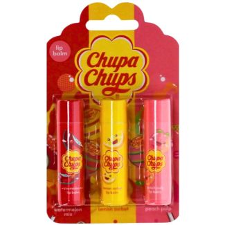Chupa Chups Lip Balm 3pcs Set