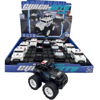 Cyber City Off-Road Police Emergency Vehicle - Assorted Colours