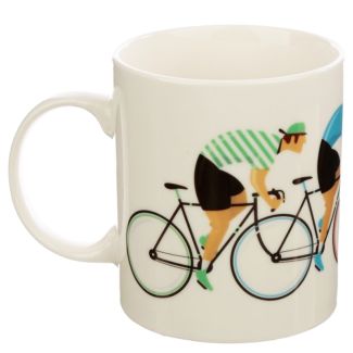 Cycle Works Bicycle Porcelain Mug 