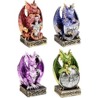 Dark Legends Guardian of the Elements Dragon Figurine 10.2cm - Assorted