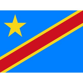Democratic Republic of Congo Flag 5ft x 3ft