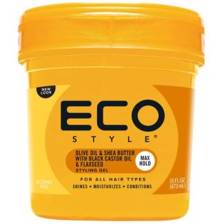 Eco Style Gold Styling Gel – 16 oz / 473 ml (Exp-10/28)