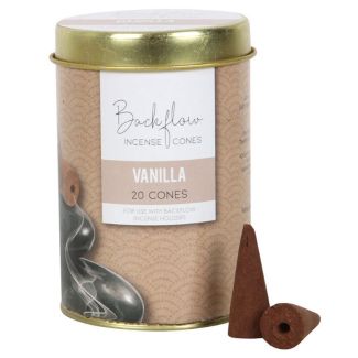Elements Backflow Incense Cones - Vanilla