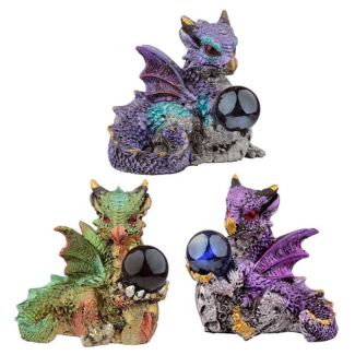 Wholesale Elements Dragon with All Seeing Ornament 5cm 