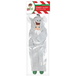 Elf Donkey Costume Outfit - Grey