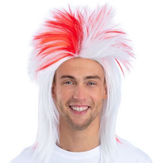England Mullet Wig