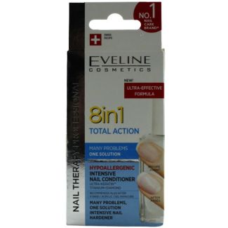 Eveline 8-IN-1 Total Action Intensive Nail Conditioner - 12ml