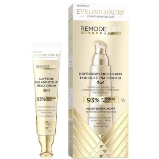 Eveline Caffeine Eye And Eyelid Meso-Cream 3in1 - 15ml (BB -10-05-2027)