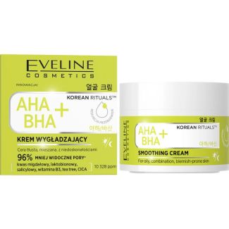 Eveline Korean Rituals Soothing Face Cream AHA/BHA+ (50ml)