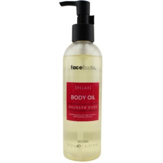 Face Facts Body Oil Rhubarb Rose - Relax (200ml)