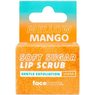 Face Facts Mellow Mango Soft Sugar Lip Scrub-10g
