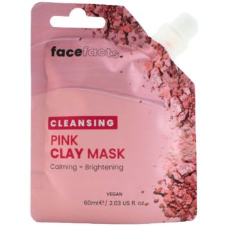Face Facts Pink Clay Brightening Clay Mask - 60ml