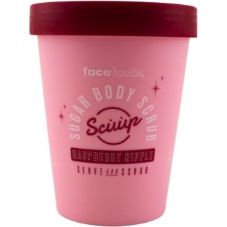 Face Facts Raspberry Ripple Sugar Body Scrub – 350g
