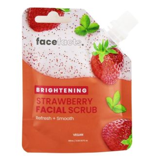 Face Facts Vegan Brightening Facial Scrub - Strawberry