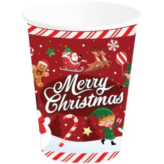 Merry Christmas Paper Plates