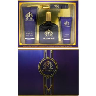 Fine Perfumery Mens 4 Pieces Gift Set - Monarque