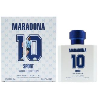 Maradona Sport Men's EDT Perfume - White Edition (100ml)