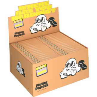 Flying Papers King Size Brown Pre-Rolled Cones (4x60 Per Box)