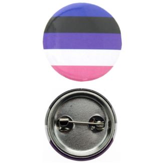 Genderfluid Equality Flag Badges