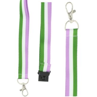 Wholesale Genderqueer Lanyard With Lobster Claw Closure