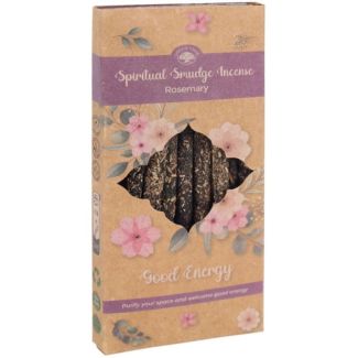 Good Energy Spiritual Smudge Incense Sticks - Rosemary - 8 Sticks