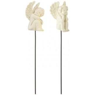 Graveside Cherub on Stake Ornament – Assorted Design