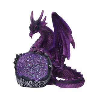 Guardian of the Geode Dragon Figurine 11.5cm - Assorted