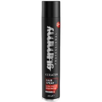 Gummy Keratin Ultra Strong Hold Factor Hair Spray - 400ml