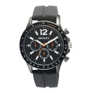 Wholesale Men's Henley Sports Silicon Mukti Eye Watch- Grey