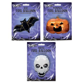 Halloween Foil Balloon - Assorted (No Helium Required)