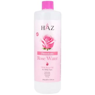 Haz Premium Rose Water With Rose Oil-500ml