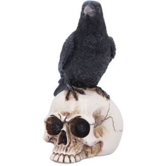 Hells Desire Skull with Naked Temptress Figures Ornament - 18cm