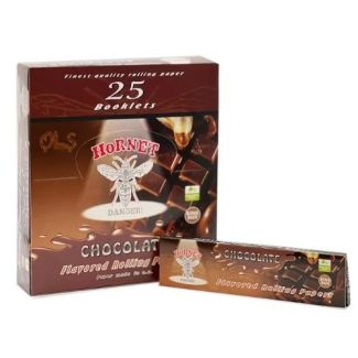 Hornet Chocolate King Size Flavoured Rolling Papers - 25 Booklets 