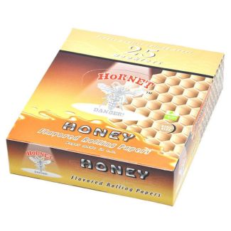 Hornet Honey King Size Flavoured Rolling Papers - 25 Booklets 