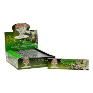 Hornet Vanilla King Size Flavoured Rolling Papers - 25 Booklets 