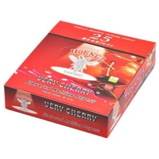 Hornet Very Cherry King Size Flavoured Rolling Papers - 25 Booklets