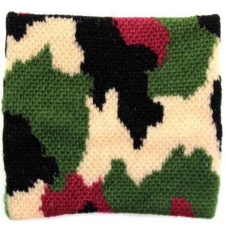 Wholesale Wrist Sweatbands - Army Camouflage Print