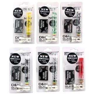 Wholesale D&K Glass Pipe - Assorted