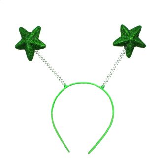 Wholesale Star Shaped Deely Boppers - Green