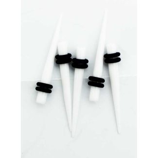 Wholesale Expanders/Stretchers 4mm -White